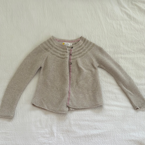Gold Knit Cardigan - Picture 1 of 3